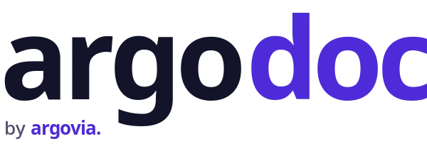 Logo argodoc, solution de gestion électronique des documents par Argovia